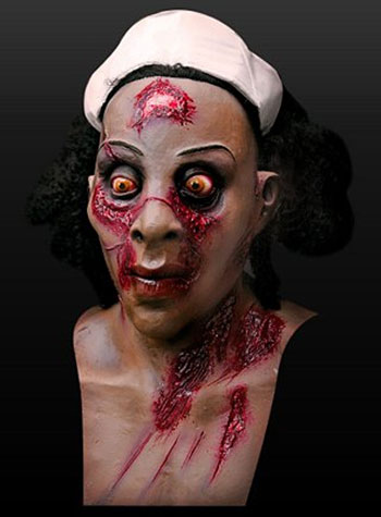 Zombie-Krankenschwestern Maske