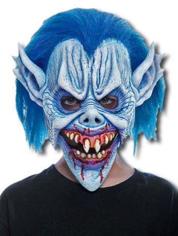 Blaue Teufel Kindermaske