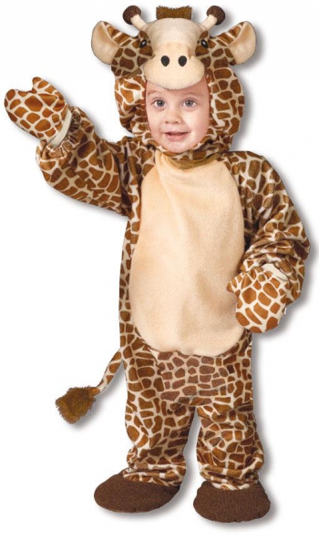Lustige Giraffe Kinderkostüm 12-24 Mon
