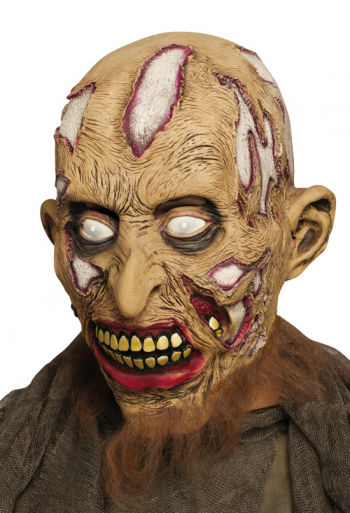 Pestizid Zombie Maske mit Bart