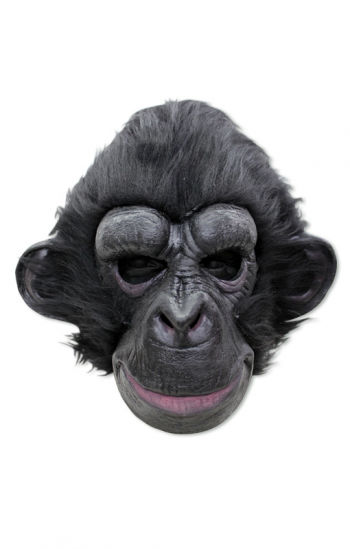 Dunkler Schimpanse Maske