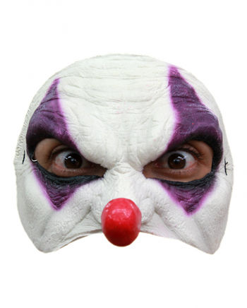 Clown Halbmaske Lila