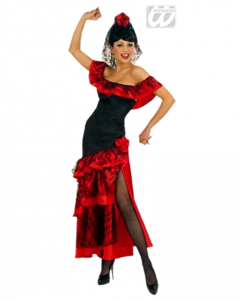 Spanische Tänzerin Kostüm XL
