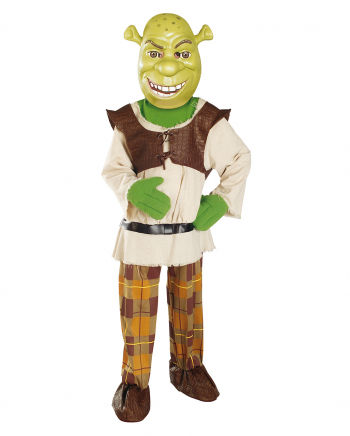 Lizenziertes Shrek Kinder-Kostüm
