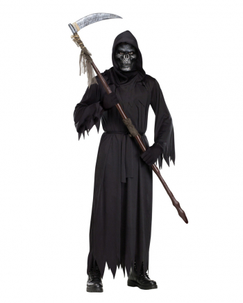 Totenkopf Reaper Kostüm mit Maske
