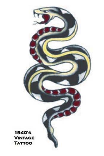 Schlangen Tattoo