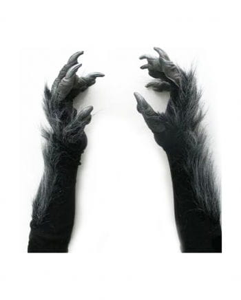 Werwolf Handschuhe Deluxe Schwarz