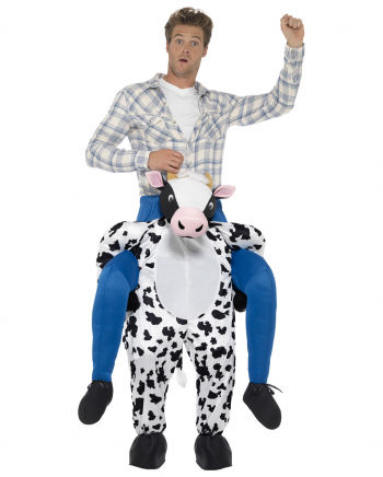 Carry Me Kostüm Reiter auf Kuh
