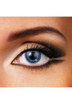 Groe Augen Kontaktlinsen Dolly Blau