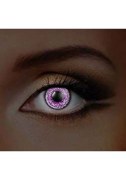 i-Glow UV Amethyst Kontaktlinsen