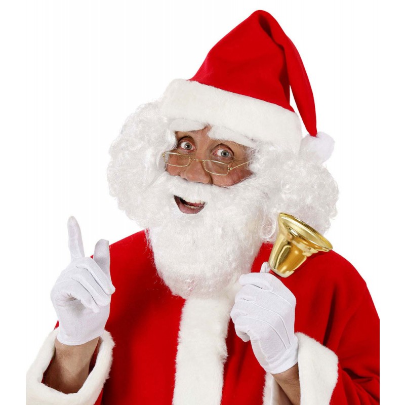 Santa Claus Bart mit Schnurrbart