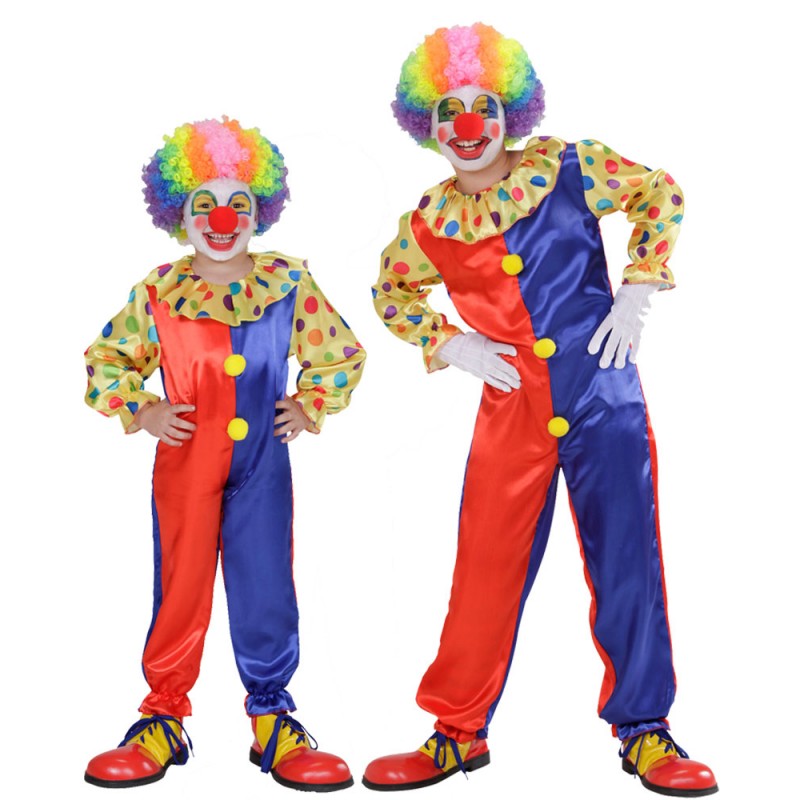 Junior Clown Kinderkostüm-Kinder 116