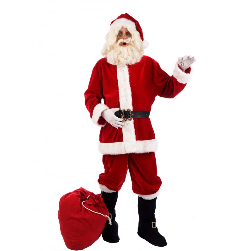Weihnachtsmann Kostüm Premium Deluxe -M