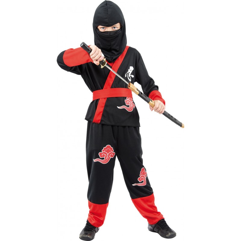 Ninja Kämpfer Kinderkostüm