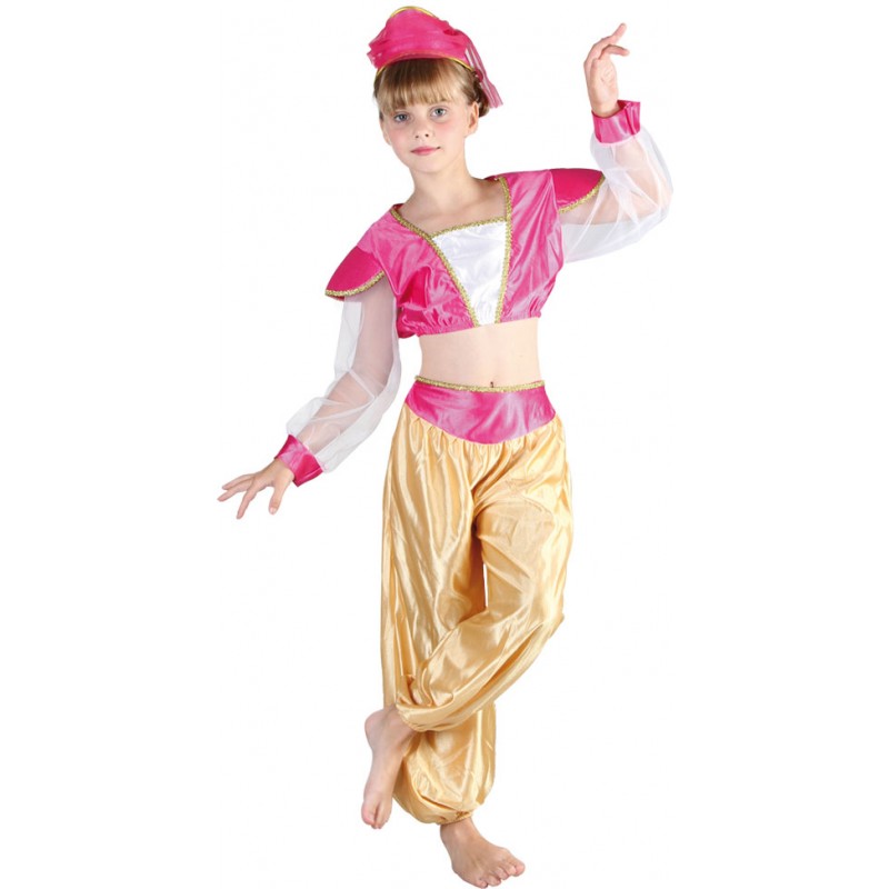 Arabische Tänzerin Kinderkostüm-Kinder 7-9