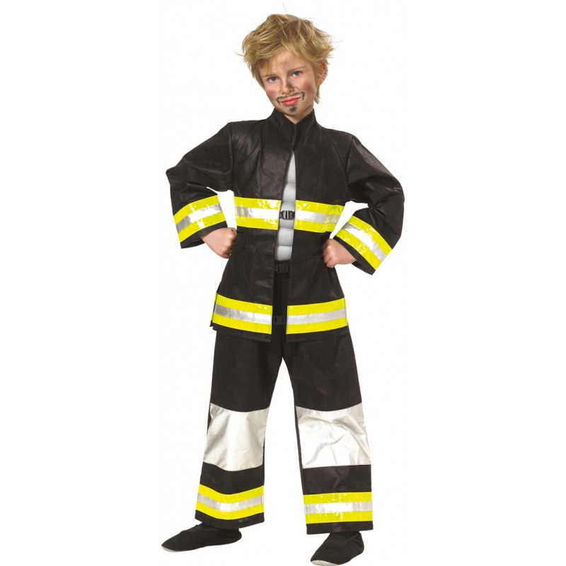 Feuerwehrmann Kinderkostüm-Kinder 128