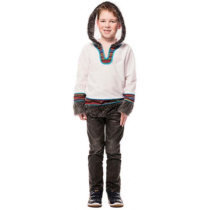 Inuit Eskimo Junge Kinderkostüm-Kinder 128