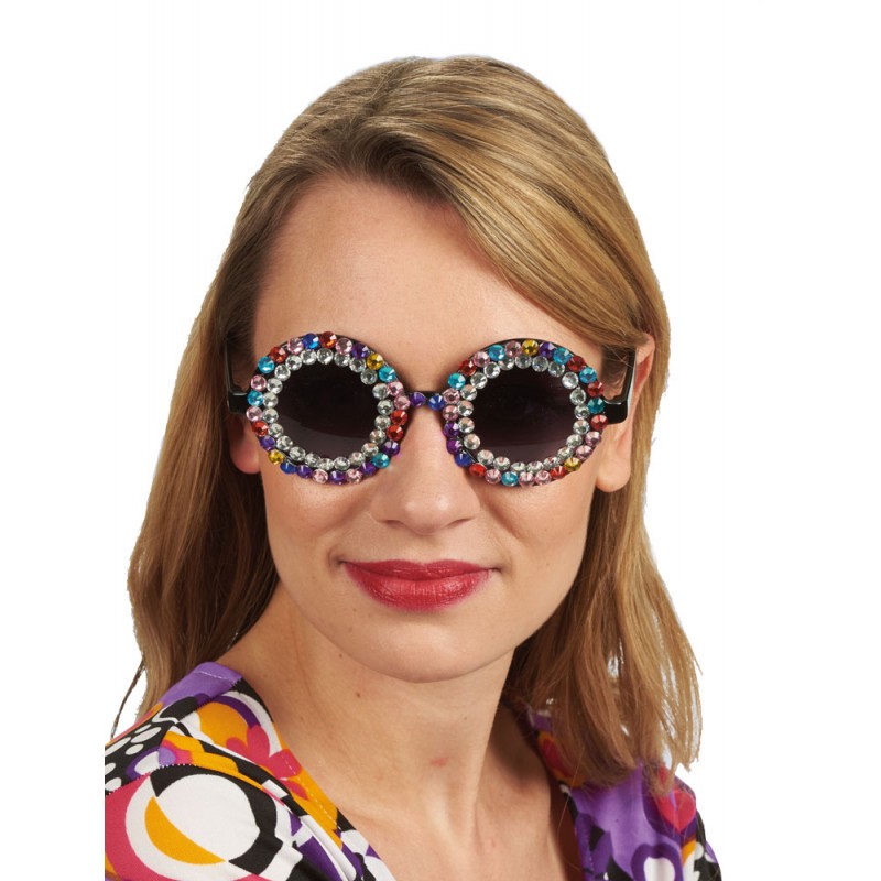 Multicolor Glamour Party Brille