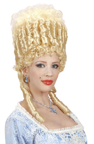 Marie Antoinette Barock Perücke blond für Damen