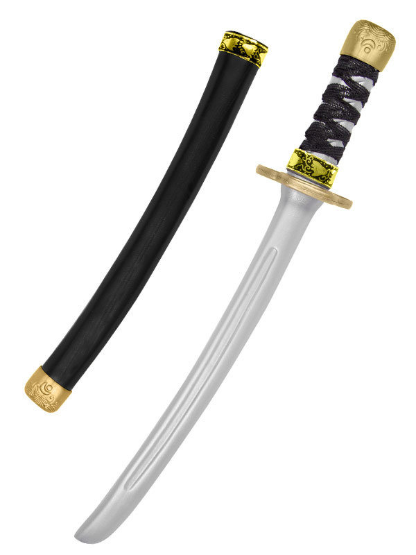 Ninja Schwert schwarz-gold 41cm