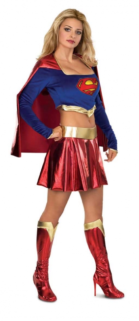 Supergirl Sexy Deluxe Kostüm M