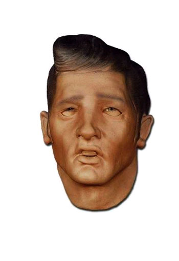 Elvis Schaumlatex Maske