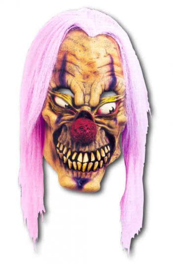 Purple Acid Clown Maske