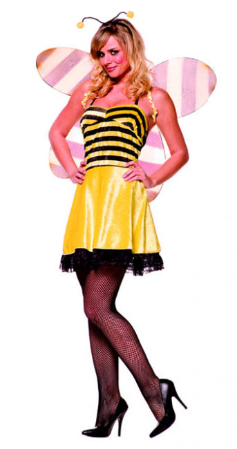 freche Honig Biene Premium Kostüm Gr. L / 40