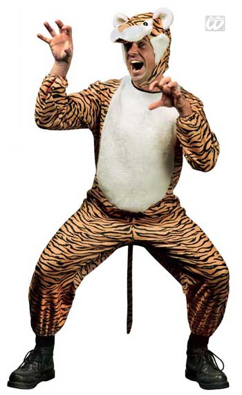 Wilder Tiger Kostüm L