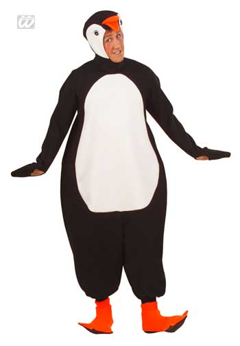 Niedlicher Pinguin Kostüm Gr. L