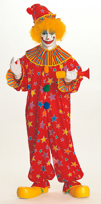 Funky Star Clown Kostüm