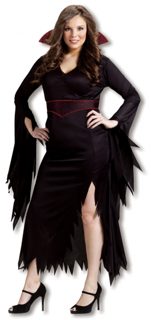 Gothic Vampirlady Kostüm XL