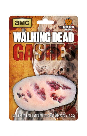 The Walking Dead Zombie Wunden Set