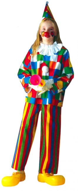 Clown Kinderkostüm XL