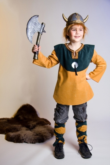 Kleiner Wikinger Kinder Kostüm