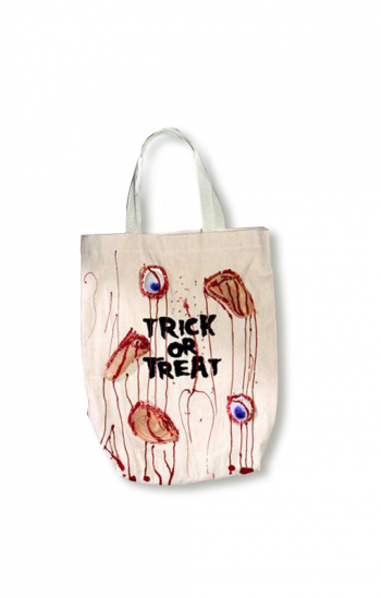 Blutige Halloween Trick or Treat Tasche