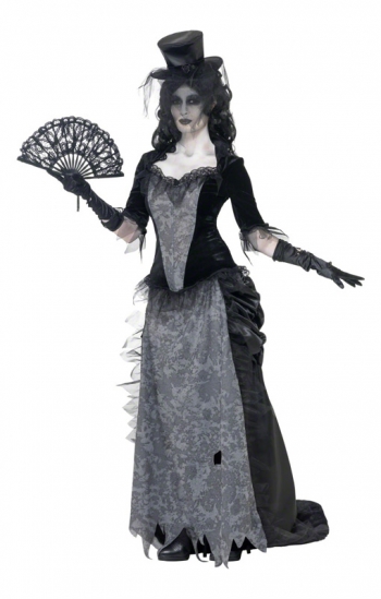 Schwarze Geister Witwen Kostüm