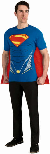 T-Shirt Superman mit Umhang