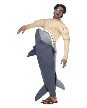 Haifisch Attacke Kostüm