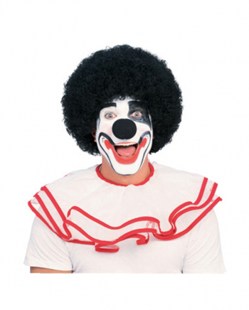 Clown Perücke Premium schwarz