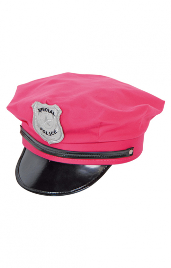 Police Hat pink