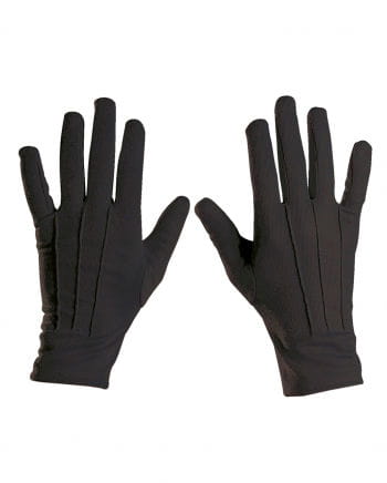 Unisex Handschuhe für Kostüme schwarz