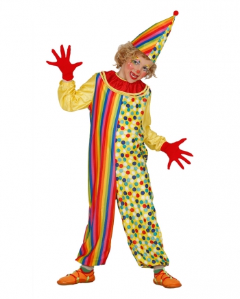 Kunterbunter Clown Kinderkostüm