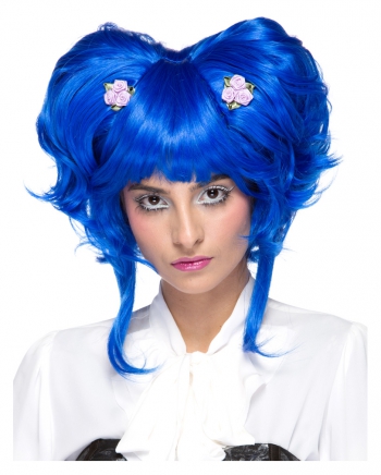 Yuki Damenperücke blau