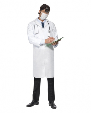 Arzt Kostüm mit Mundschutz