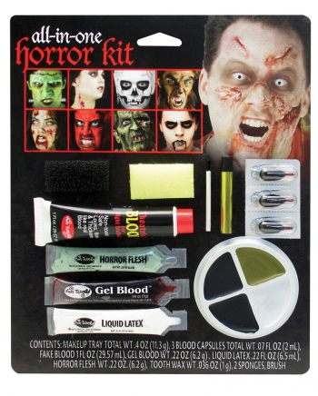 15-teiliges Horror Make-Up Set