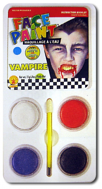 Vampir Aqua-Make Up Schminkset