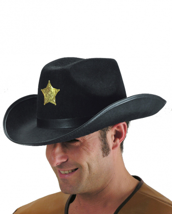 Cowboyhut schwarz
