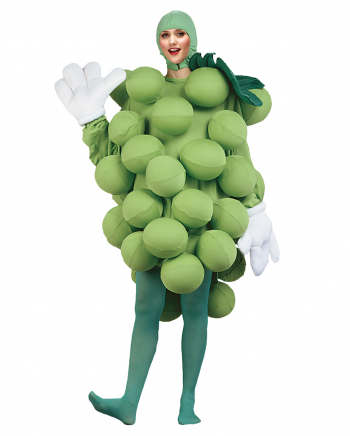 Grünes Premium Weintrauben Kostüm