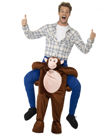 Carry Me Kostüm Reiter auf Affe